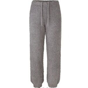 SKIMS Cozy Knit Jogger Sweatpants in Smoke Gray Lounge Comfort Minimalist Size L